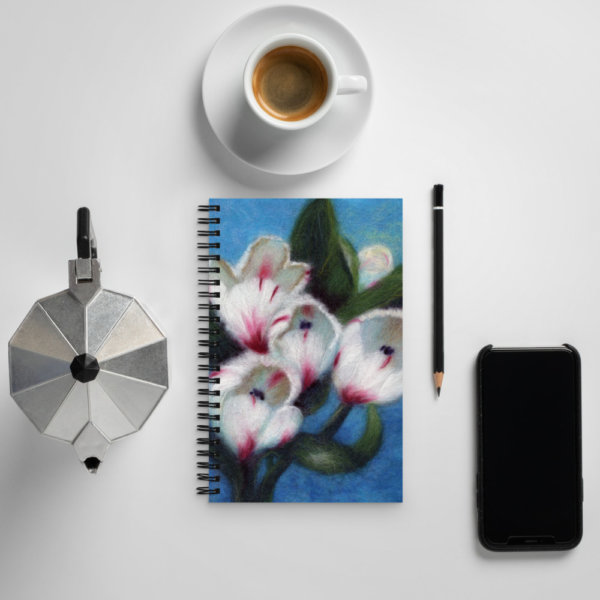 Notebook “White Tulips”