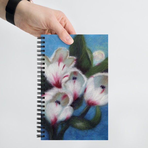 Notebook “White Tulips”