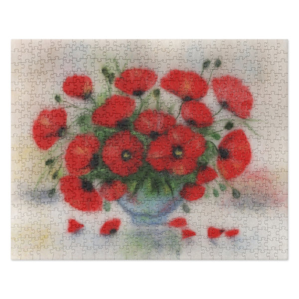Jigsaw Puzzle "Bouquet Of Poppies"