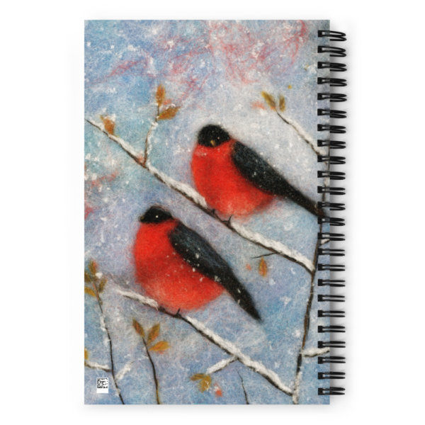 Notebook "Two Bullfinches"