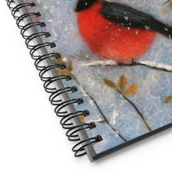 Notebook "Two Bullfinches"